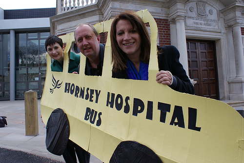 Lynne Featherstone, Cllr Martin Newton and London Assembly Member, Caroline Pidgeon