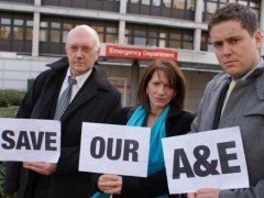 Whittington Hospital protest